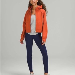 Lululemon Scuba Oversized Full-Zip Canyon Orange